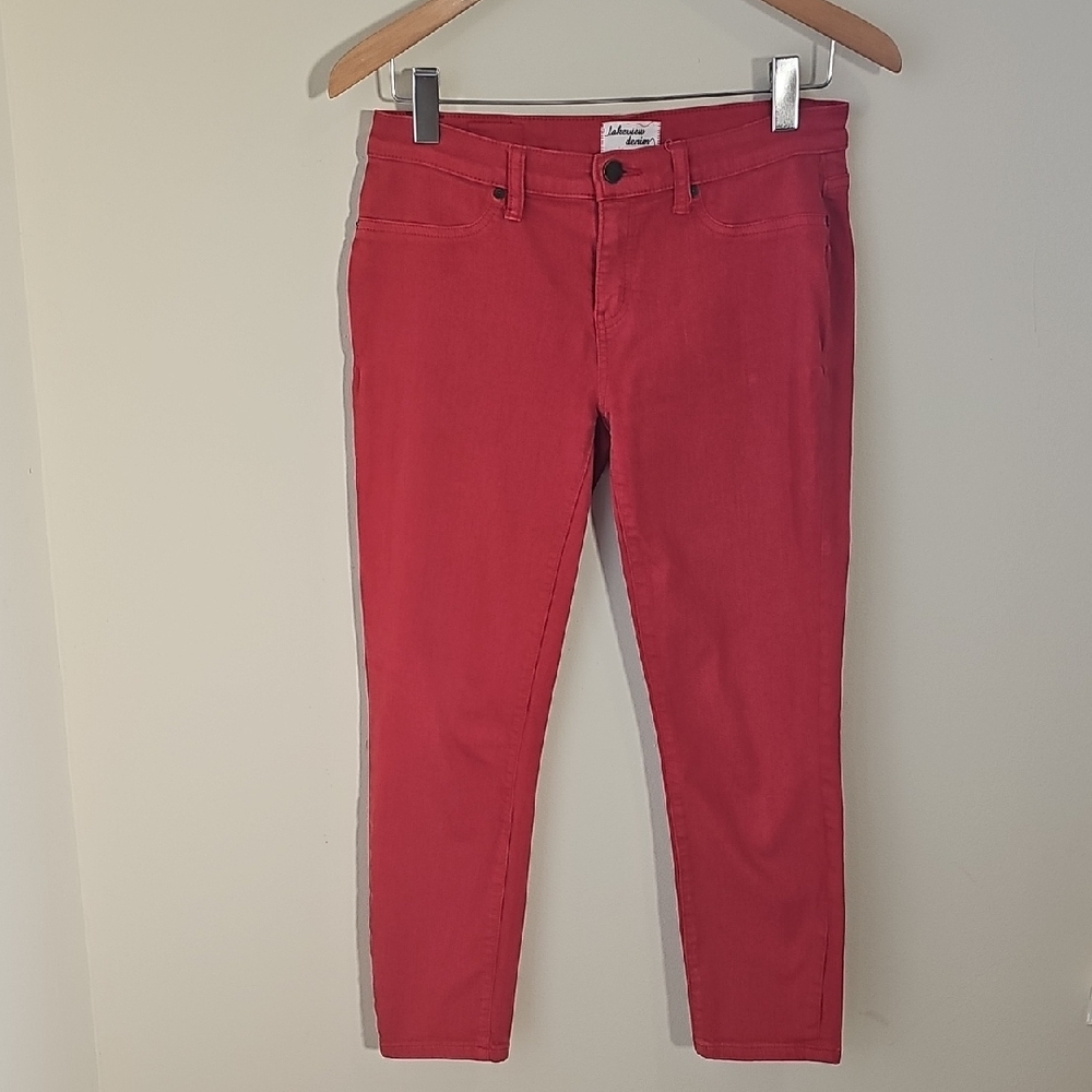 Red Women's Jeans By Lakeview Denim Size 28.